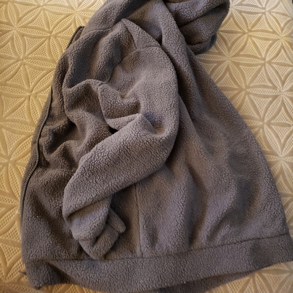 Super soft zip up jacket